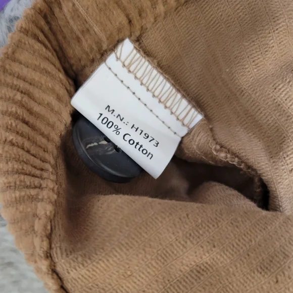 Nwot Minibee Brown Corduroy Jacket/ Shacket - Picture 9 of 9